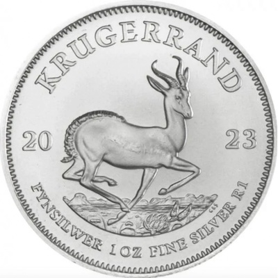 Krugerrand South African Mint stříbrná mince 1 oz – Hledejceny.cz