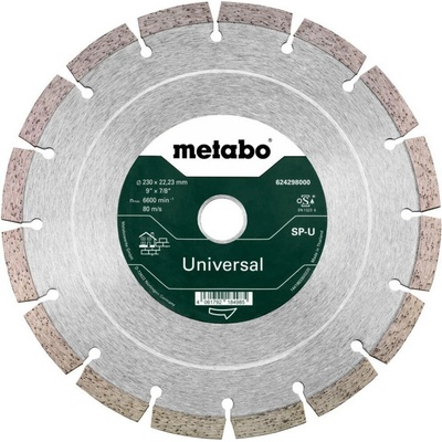 Metabo 624298000 diamantový řezný kotouč Průměr 230 mm Ø otvoru 22.23 mm beton 1 ks