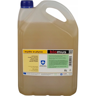 Tekuté draselné mýdlo Biomus čisté 5000 ml