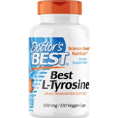 Doctor's Best L-Tyrosine 500 mg 120 Kapslí