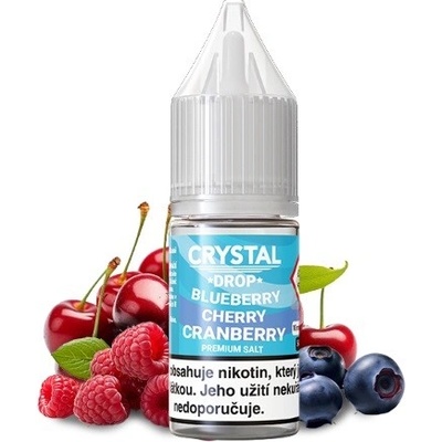 Crystal Drop Salt Blueberry Cherry Cranberry 10 ml 20 mg