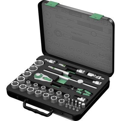 WERA Ráčnová sada Zyklop Speed 1/2´´ metrická, 8100 SC 2, 003645
