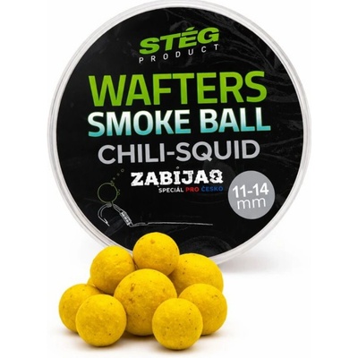Stég Zabijaq Wafters Smoke Ball 11-14mm 40g Chili-Squid – Hledejceny.cz
