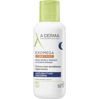 A-DERMA Exomega Control Emolienční noční krém 400 ml