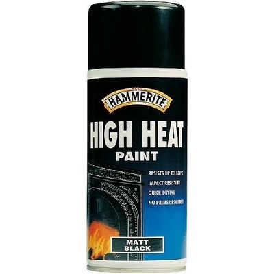 Hammerite žáruvzdorný sprej matný černý 400 ml