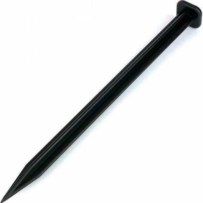 Černý plastový kotvící hřeb SMART - 18,5 cm - 50 ks
