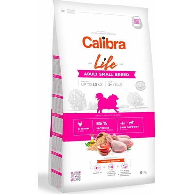 Calibra Dog Life Adult Small Breed Chicken 6 kg