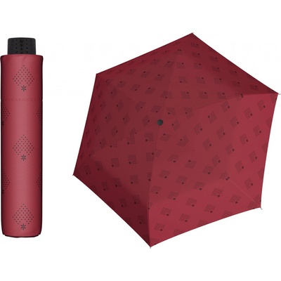 Doppler Fiber Havanna Night Sky red červenýdámský skládací deštník