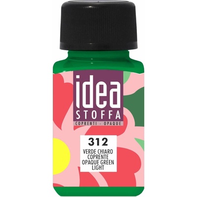 Maimeri Idea Stoffa farba na textil 60 ml krycia svetlozelená