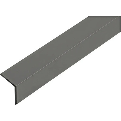 Alu L profil 25x25x1 mm, 1 m, antracit