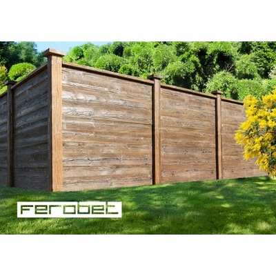 FEROBET Staré Dřevo Sloupek rohový 2m - 16*16*210 (278) - Natur reliéfní