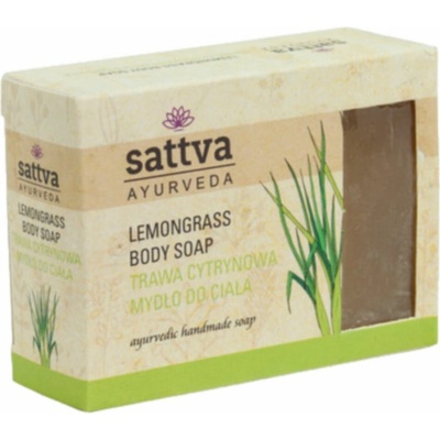 Sattva bylinné mydlo s citrónovou trávou 125 g