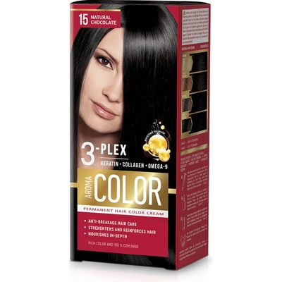 Aroma Color barva na vlasy 15 přírodní čokoláda