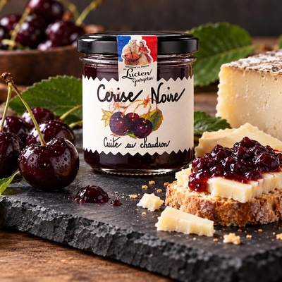 Lucien Georgelin Konfitované černé třešně 155 g