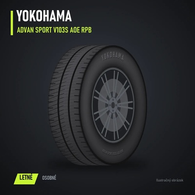 Yokohama V103 Advan Sport 255/40 R19 100Y