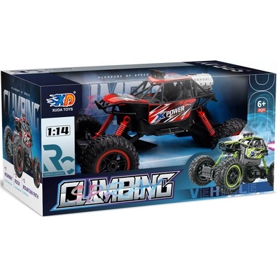 Alltoys RC Auto Spray Climbing Off-road RTR červená 1:14