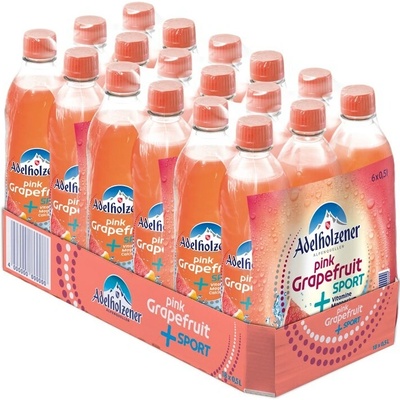 Adelholzener Sport Pink Grapefruit 18 x 0,5 l