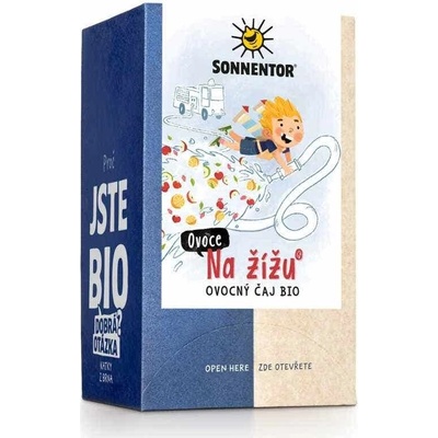 Sonnentor Ovocie na žilu BIO čaj 18 sáčkov