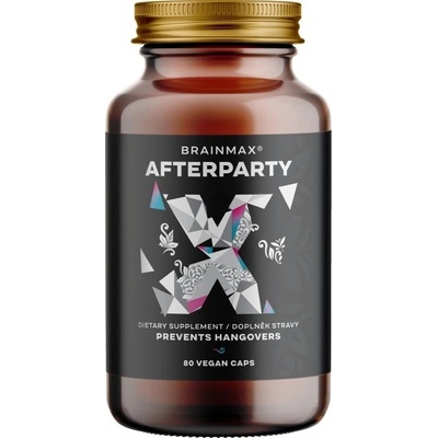 BrainMax AFTERPARTY doplněk pro zmírnění kocoviny 80 kapslí