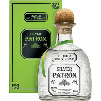 Patrón Tequila Silver 40% 0,7 l (holá láhev)