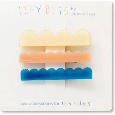 THE COTTON CLOUD Set 3 sponiek do vlasov cotton cloud waves retro