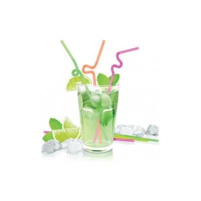 Tescoma myDRINK Slámky dlouhé kolínko 40 ks