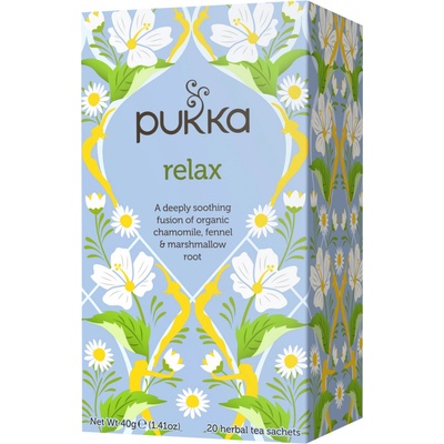 PUKKA Bio čaj Relaxační vyrovnání Váty 20 x 2 g