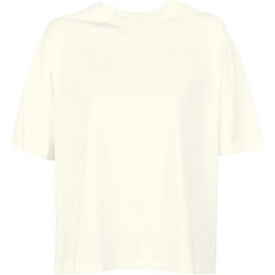 SOĽS Boxy Dámske oversize tričko SL03807 Creamy white
