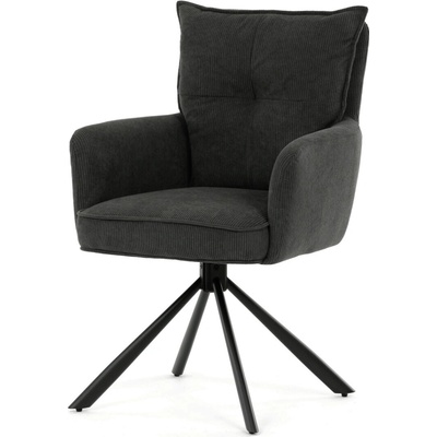 Autronic HC-X1128GREY2 manšestrová látka šedá