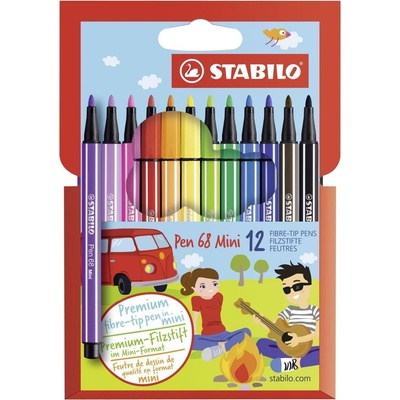 Stabilo Pen 68 Mini sada 12 ks