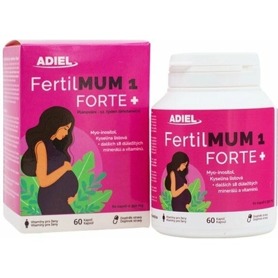 Adiel FertilMum 1 Forte+ 60 kapsúl