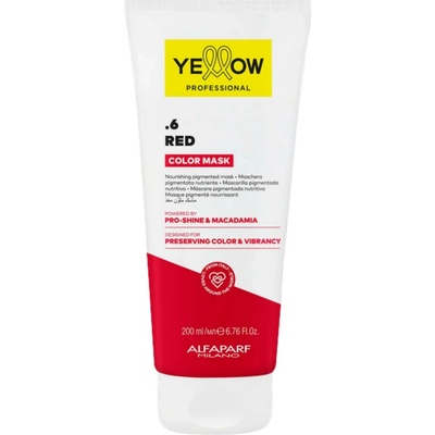 Yellow Professional Color Mask barvicí maska odstín .6 Red 200 ml