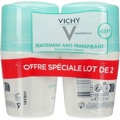 Vichy Anti-Perspirant Treatment roll-on deodorant 2 x 50 ml – Hledejceny.cz