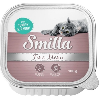 Smilla Fine Menu morčacie a králičie 8 x 100 g
