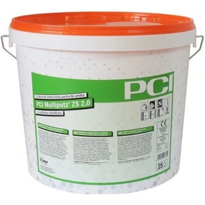 PCI Multiputz ZS 25 kg biela zrnitosť 1,5 Biela