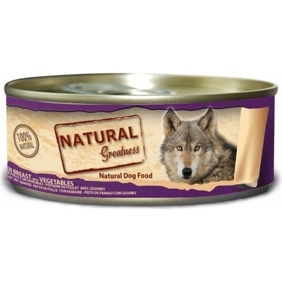 Natural Greatness Adult kuraciecí prsa zelenina 156 g