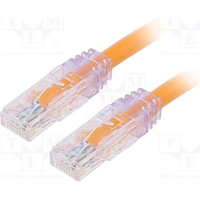 Panduit UTP6AX1MOR Patch U/UTP Kat: 6a RJ45 vidlice z obou stran drát