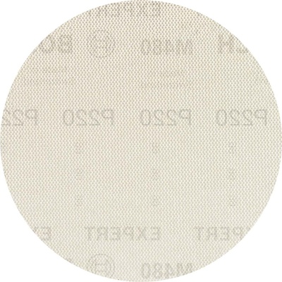 Bosch Brúsny papier EXPERT M480 pre excentrické brúsky, 150 mm, zrnitosť 220, 50 ks 2608900703