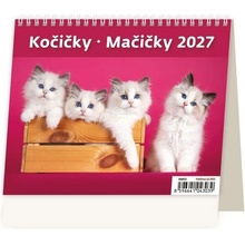 Stolový riadkový 17,1x13,9 cm MiniMax Mačičky 2027