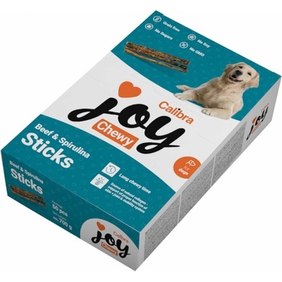 Calibra Joy Dog Chewy Beef & Spirulina Sticks 700 g