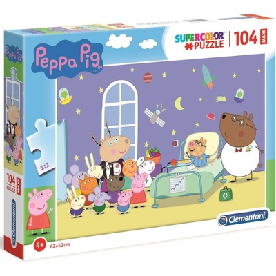 Clementoni Maxi Peppa Pig 104 dielov