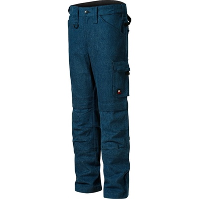 Rimeck Vertex W08 pánské pracovní džíny dlouhá světlý denim