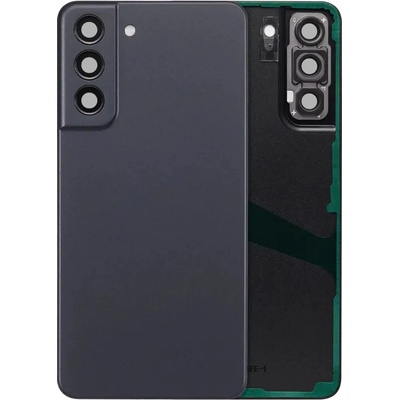 For_Samsung Zadní sklo s krytkou fotoaparátu Samsung Galaxy S21 FE 5G – bez loga – Aftermarket Plus – grafitově šedé SAM3575