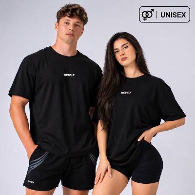 Nebbia Oversized Gym Essentials černá