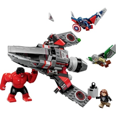LEGO® Marvel 76292 Souboj: Kapitán Amerika vs. Red Hulk
