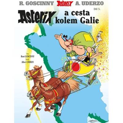 Komiks Asterix 5 - Asterix a cesta kolem Galie (Alicanto)