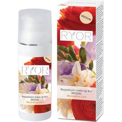 Ryor Decorative Care rozjasňujúcí make-up 8v1 Dark 30 ml