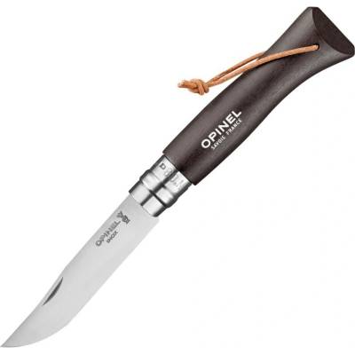 Opinel N°08BUSHWACKER 8,5 cm, tmavo hnedá, hrabové drevo,Opinel