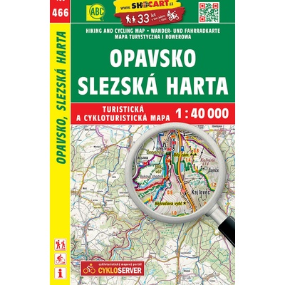 Opavsko Slezská Harta 1:40 000