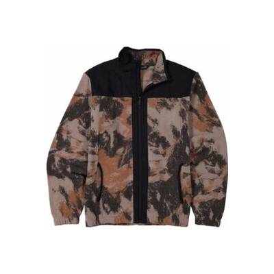 Mons Royale Pileup Wool Fleece Jacket Men hnedá